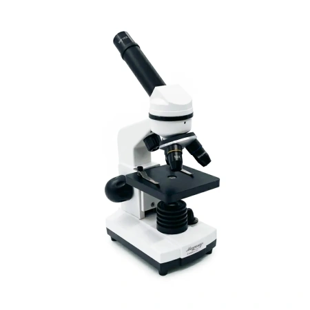 Микроскоп школьный с подсветкой Микромед Атом 40х-800х в кейсе